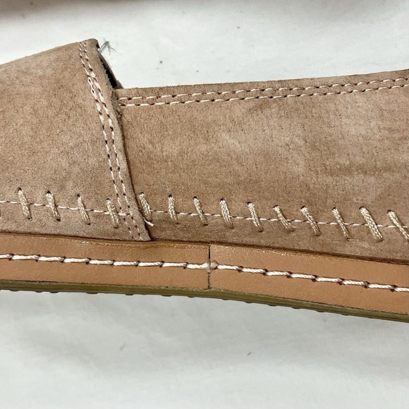 Toms Women's Blush Suede Espadrille Flats Moccasin Loafers, Size 9.5 W - Picture 7 of 9